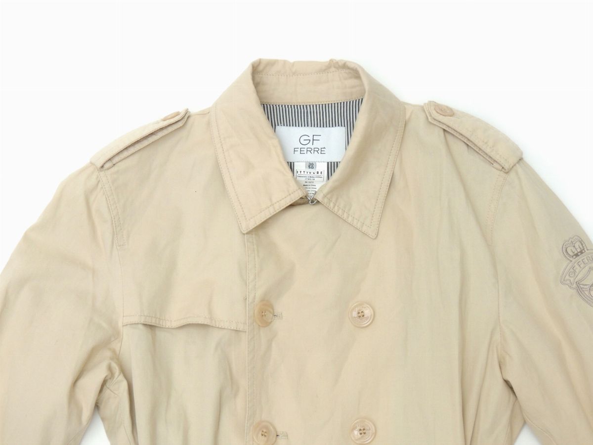Giubbotto in Cotone Beige, Gianfranco Ferrè