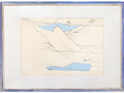 Composizione con Nudo 1971