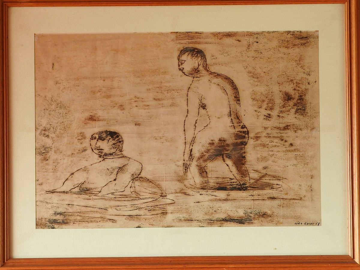 Ugo Guidi - Composizione con Figure 1968 e 1971