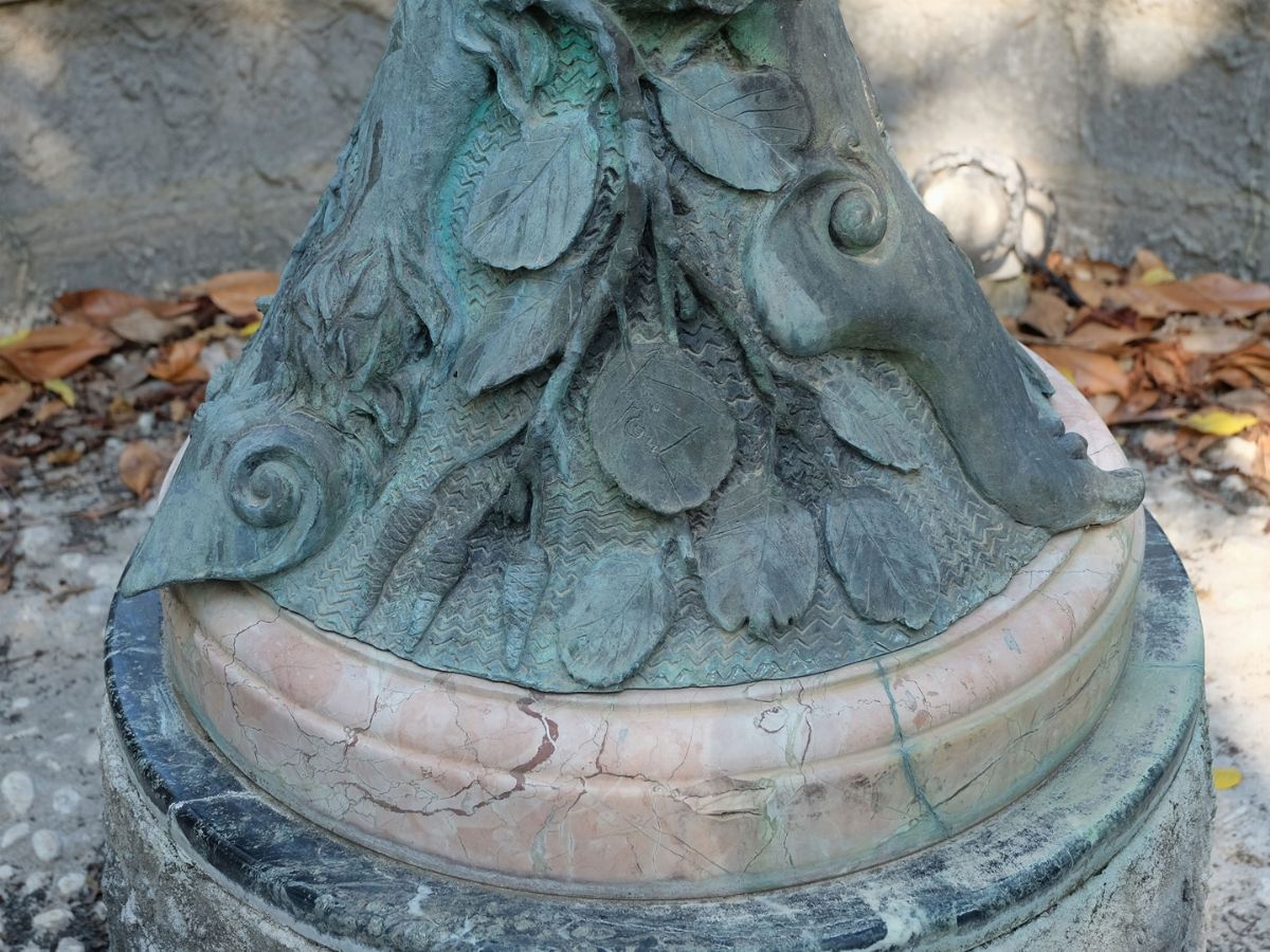 Luigi Ontani - Pio Tempio D'empio Tempo (fontana Colonna), (C.1990)