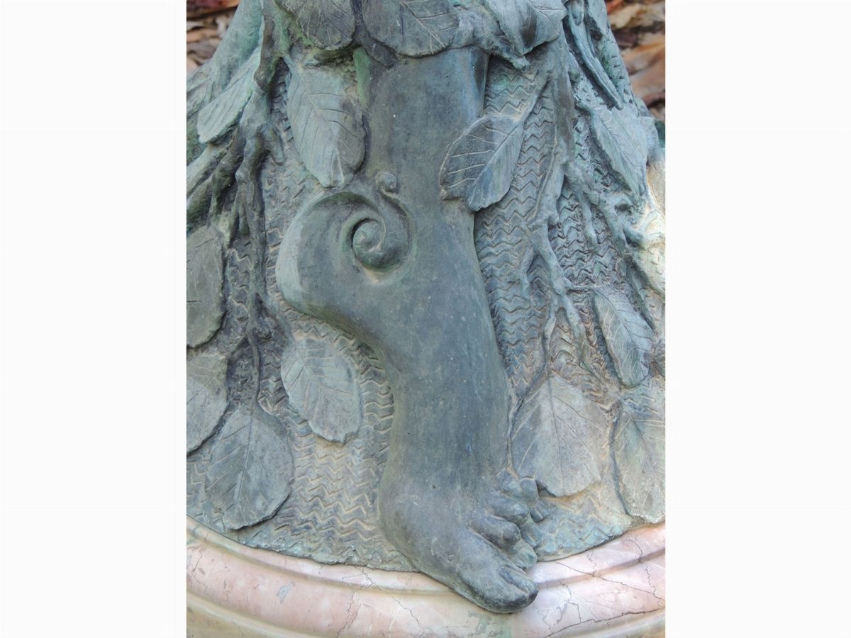 Luigi Ontani - Pio Tempio D'empio Tempo (fontana Colonna), (C.1990)