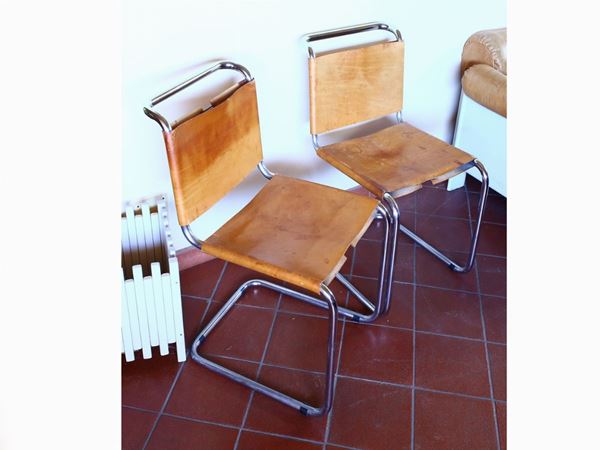 Serie di sette sedie design
