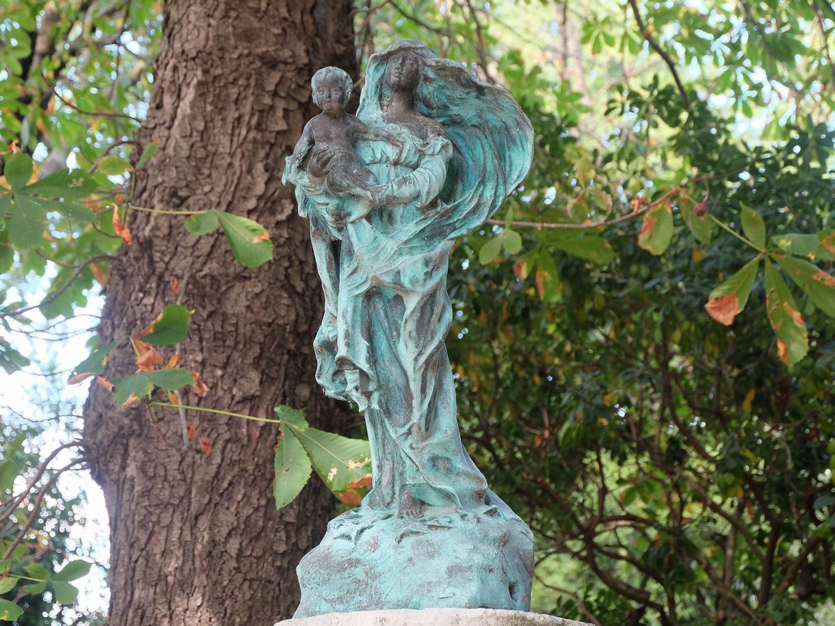 Colonna in Marmo Cipollino