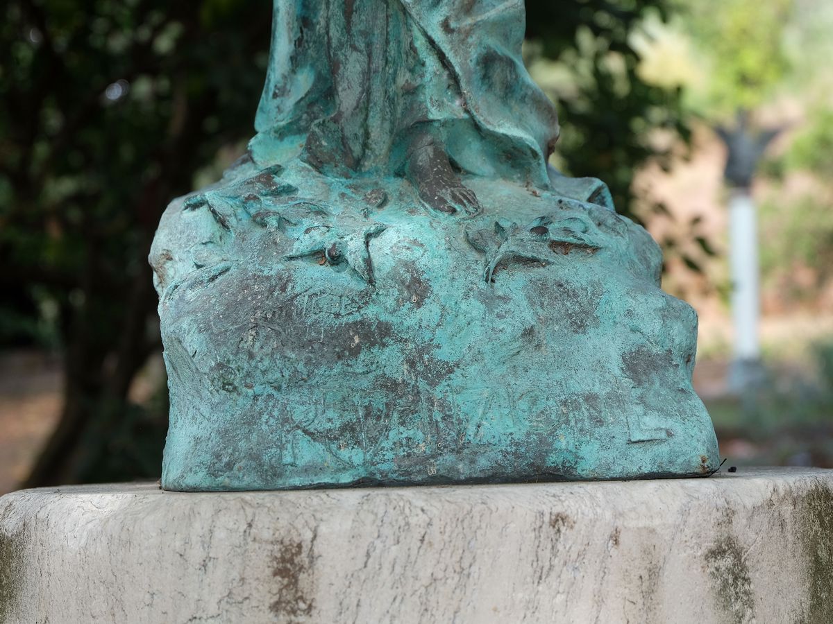 Colonna in Marmo Cipollino