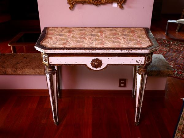 A Giltwood Console