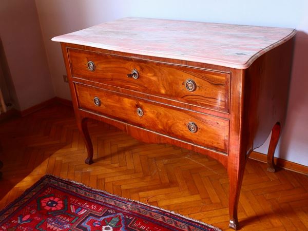A Walnut Chest of Drawers