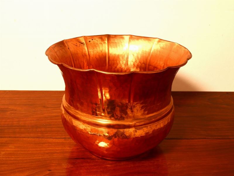 Cachepot in Rame