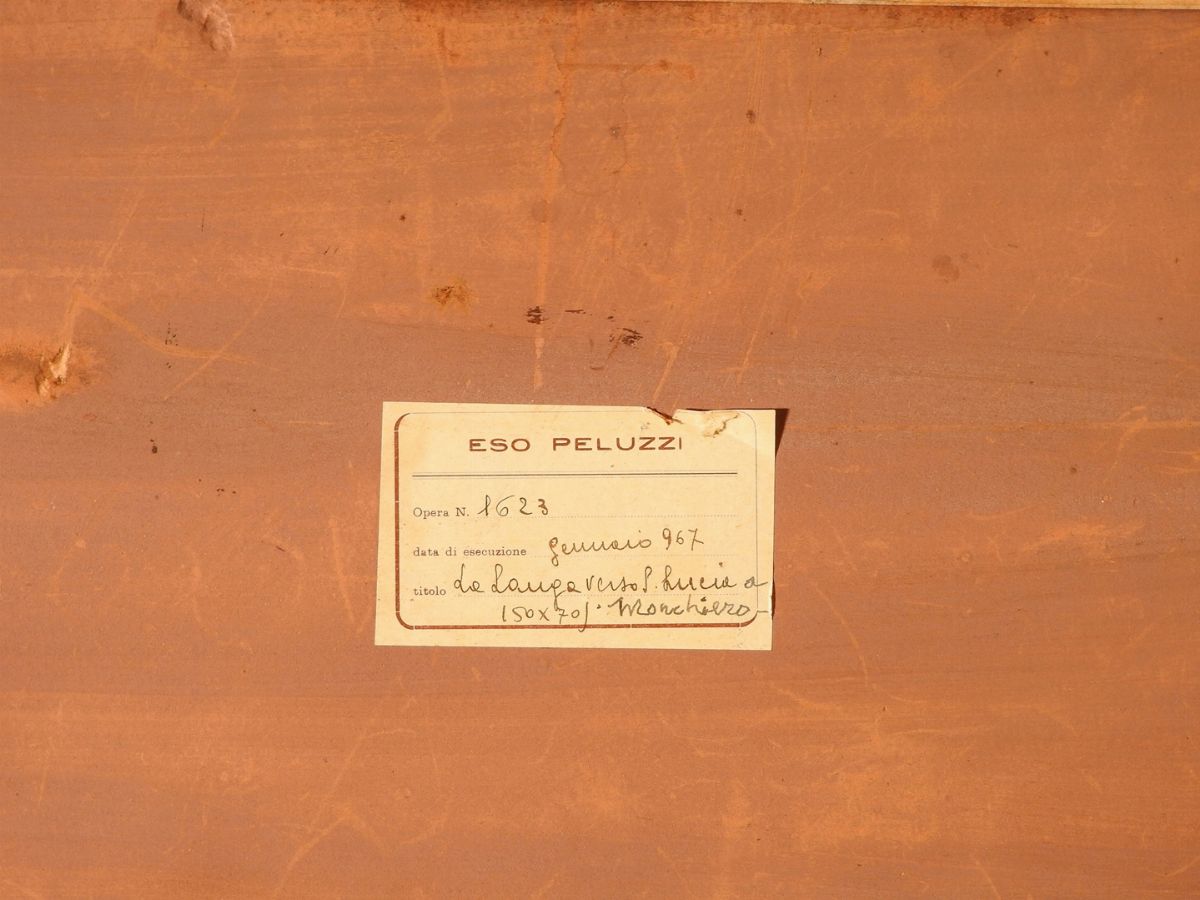 Eso Peluzzi - Paesaggio Innevato 1967