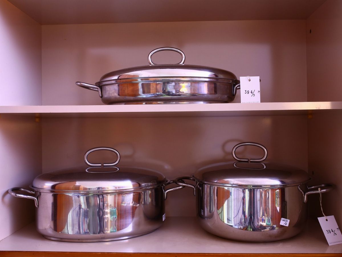Batteria di Pentole in Acciaio Inox