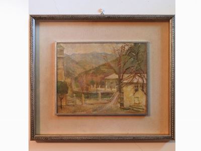 Paesaggio al Santuario Anni Settanta