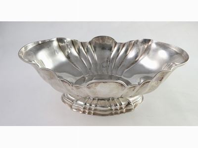 Alzata Centrotavola in Argento