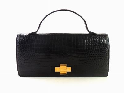 Borsa a Mano in Coccodrillo Nero, Hermés