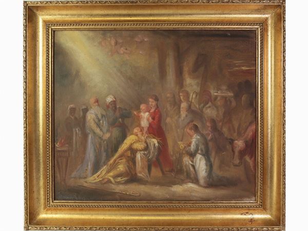 Nativity  (19th Century)  - Auction Furniture and Oldmaster painting / Modern and Contemporary Art - I - Maison Bibelot - Casa d'Aste Firenze - Milano