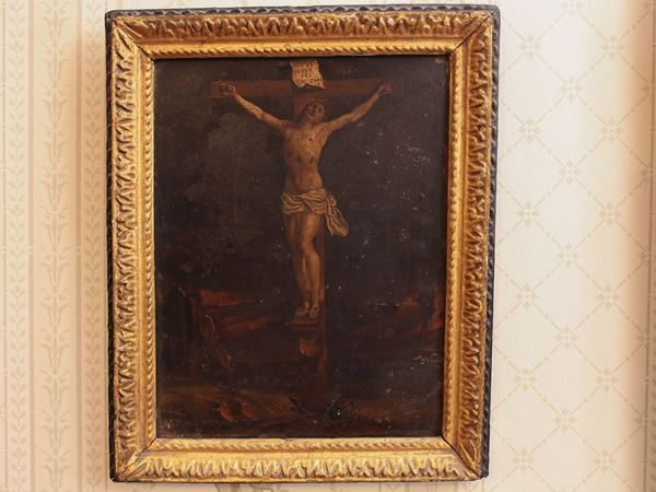 Scuola genovese - Crucifixion