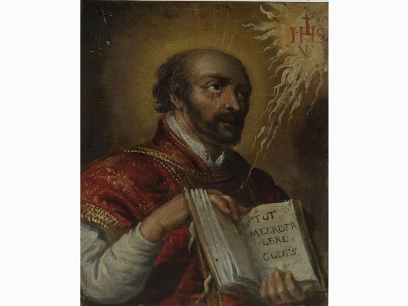 Scuola Lombarda Dell'inizio del XVIII Secolo - Santo in Estasi