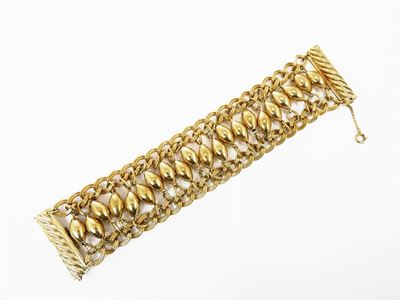 Bracciale in Metallo Dorato, Napier