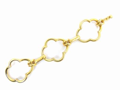 Bracciale in Metallo Dorato e Satinato, Bijoux Cascio
