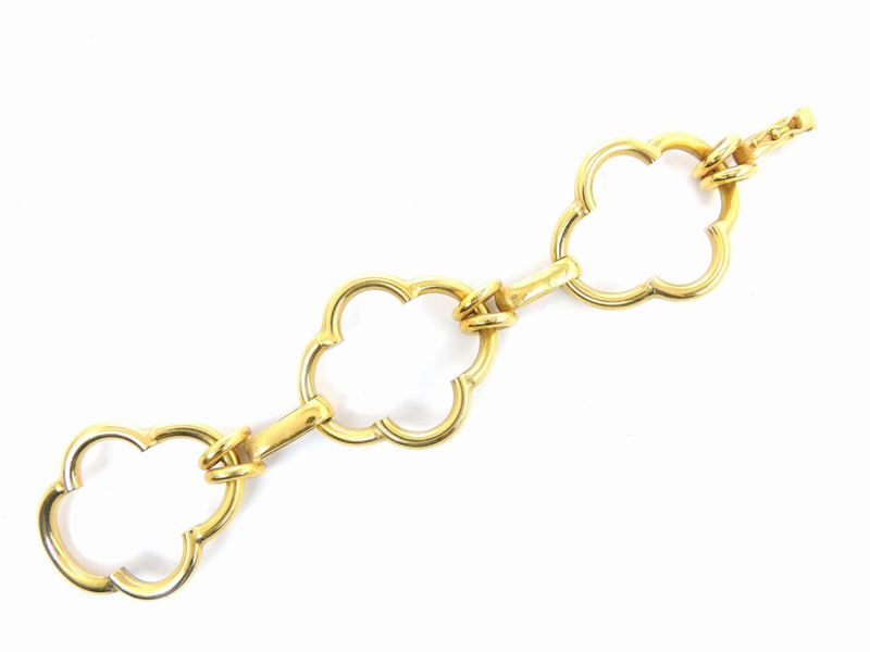 Bracciale in Metallo Dorato e Satinato, Bijoux Cascio