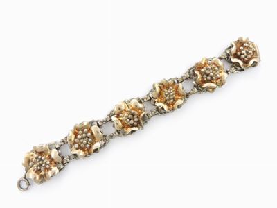 Bracciale in Metallo Sterling Dorato, Hobè