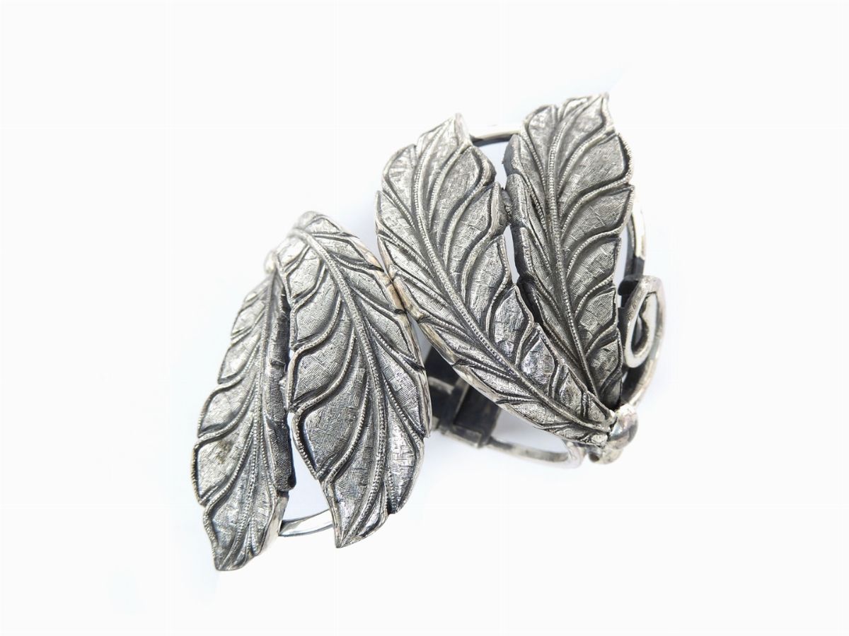 Bracciale in Metallo Argentato, Tortolani