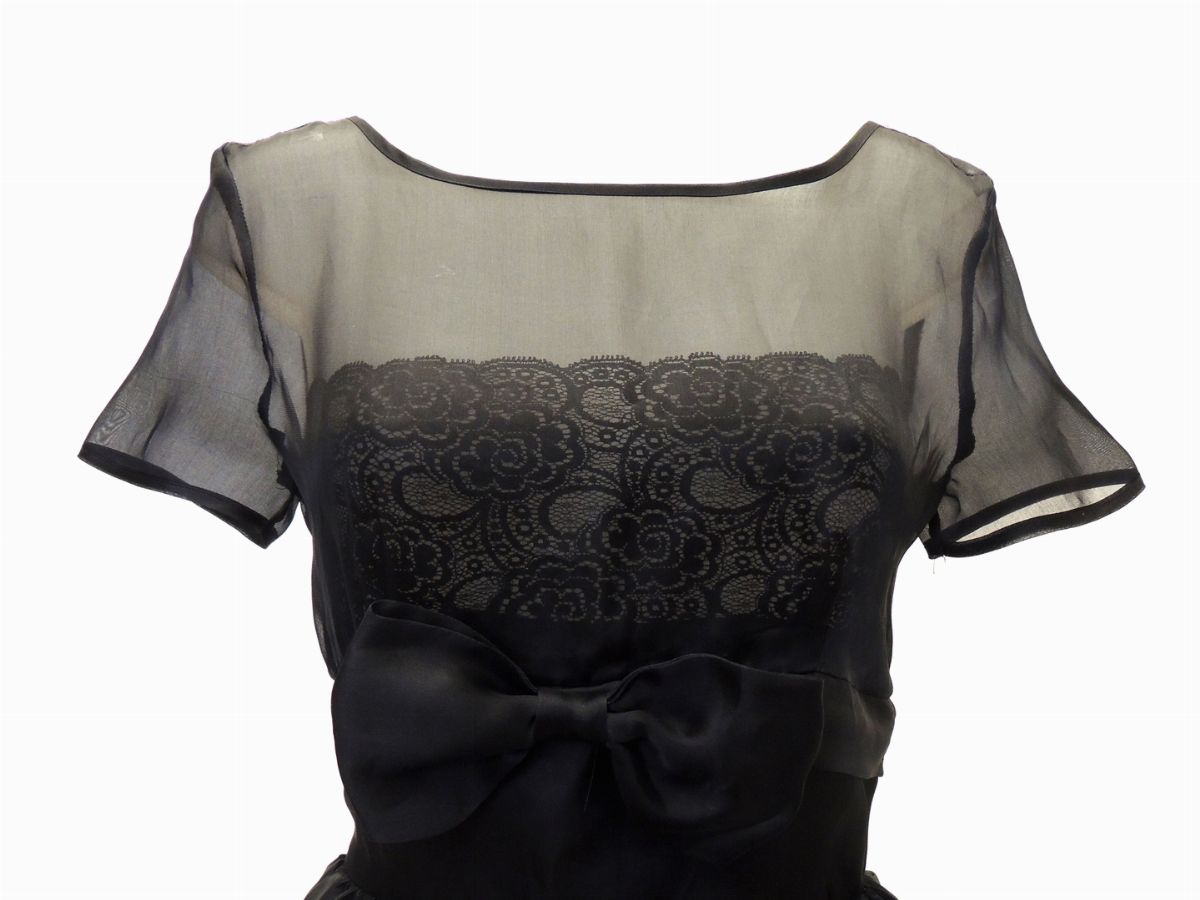 Abito da Sera in Seta e Pizzo, Dolce & Gabbana