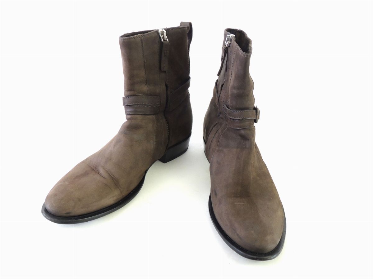 Paio di Stivaletti da Uomo in Camoscio Marrone, Dior