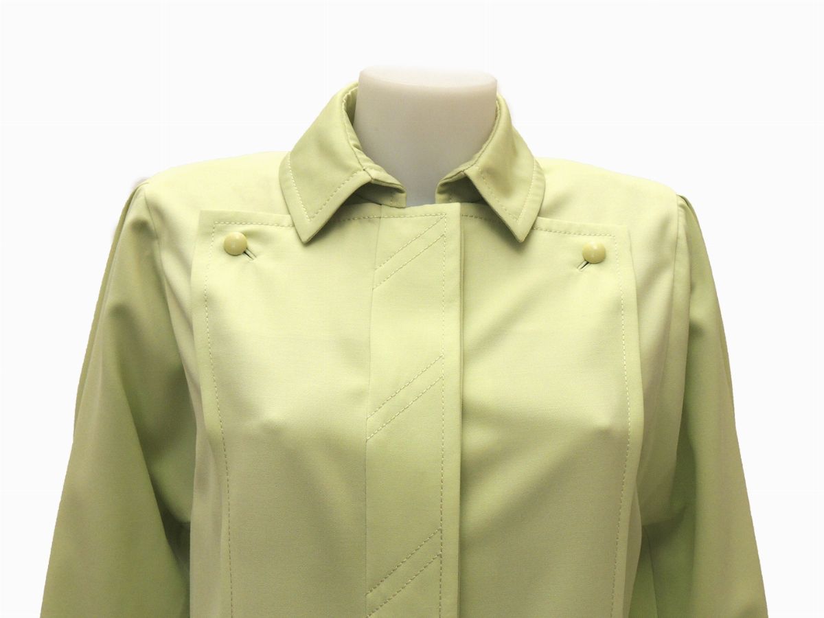 Soprabito in Cotone Verde Pistacchio, Mila Schön,