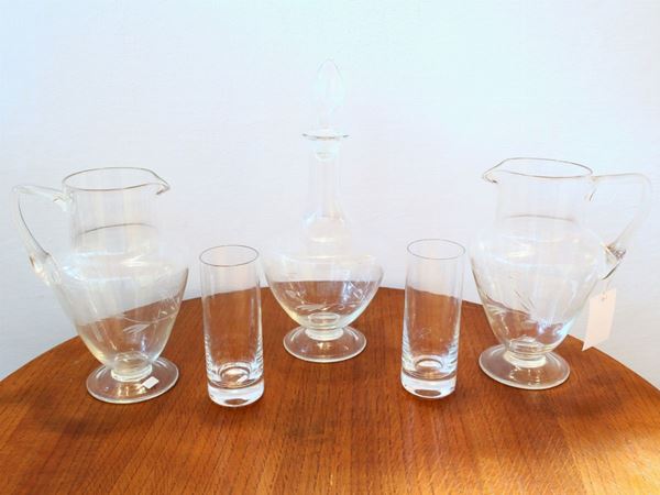 A Glass Items Lot