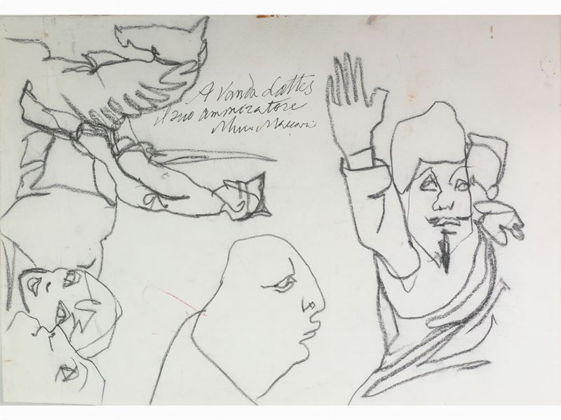 Mino Maccari - Studio di Figure