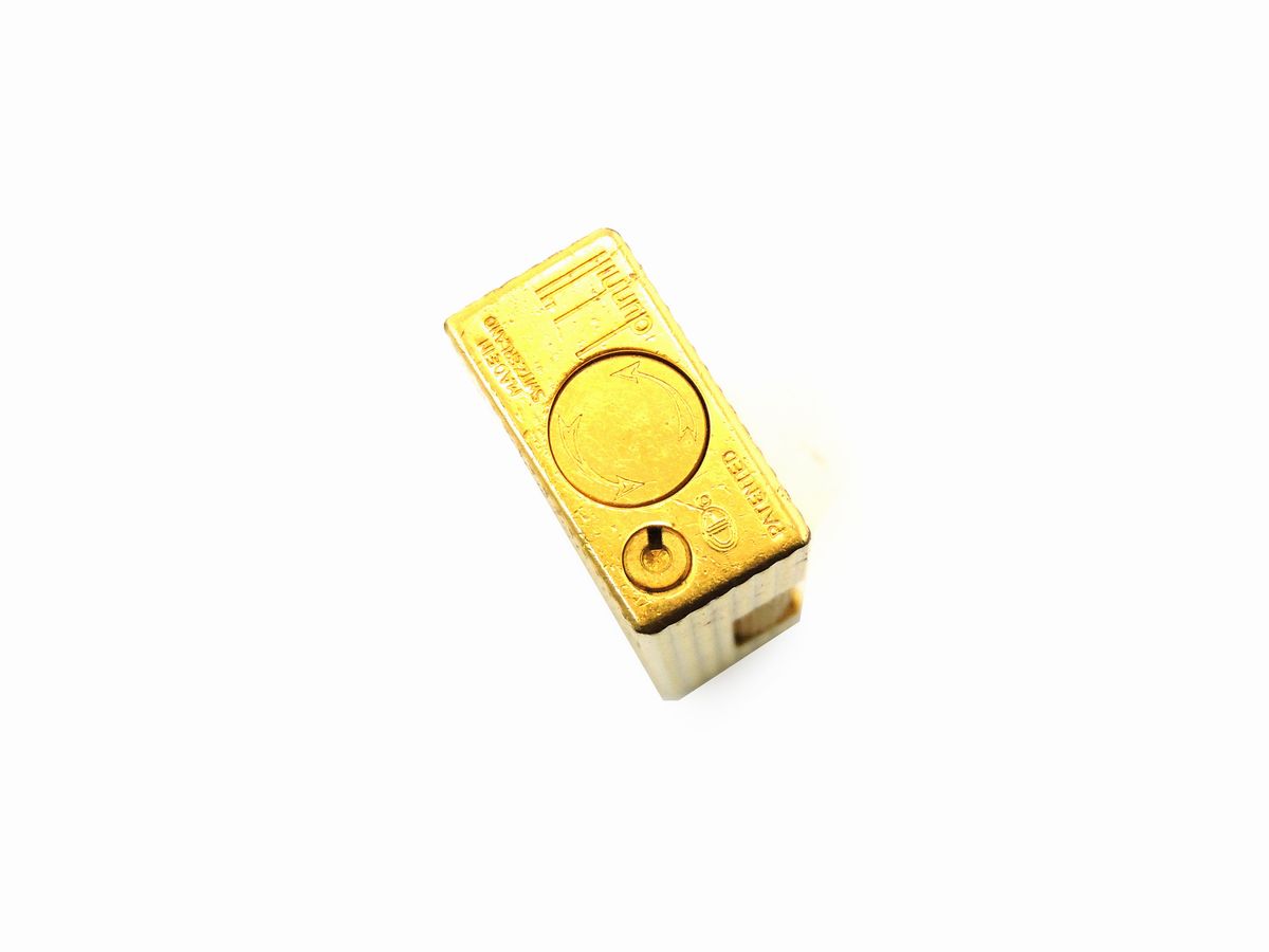 Accendino Dunhill Placcato Oro Giallo