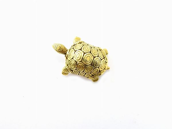 Yellow gold Pomellato animalier-brooch