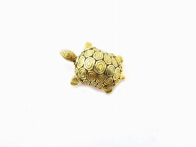 Spilla Animalier Pomellato in Oro Giallo