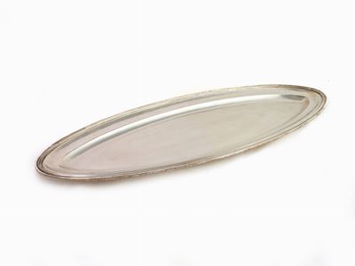 Vassoio da Pesce in Argento