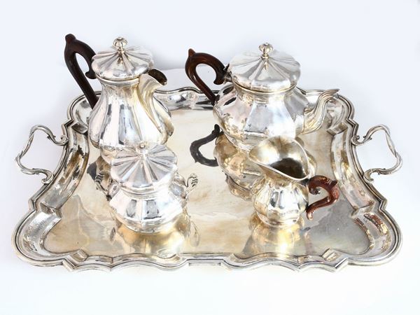 A Silver Tea Set