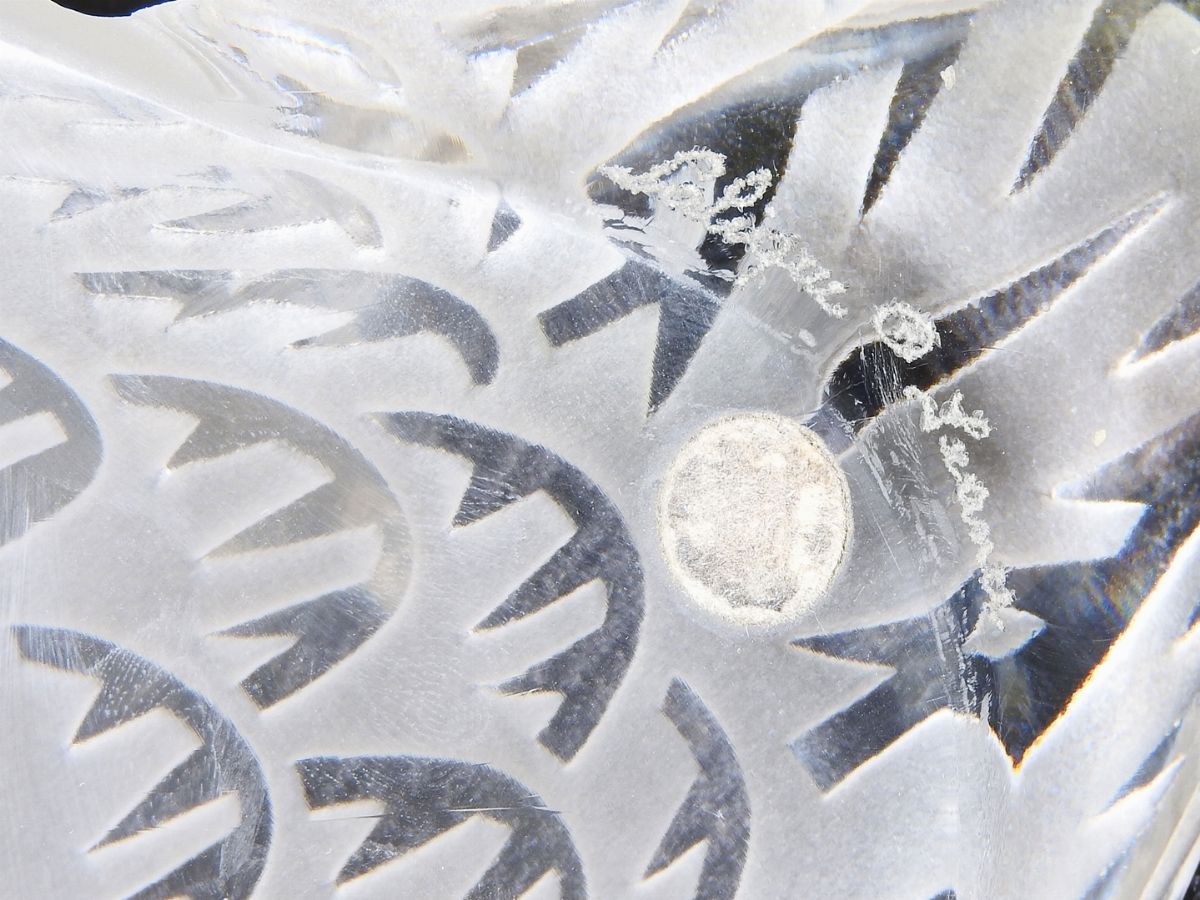 Coppia di Sculture in Cristallo, Manifattura Lalique