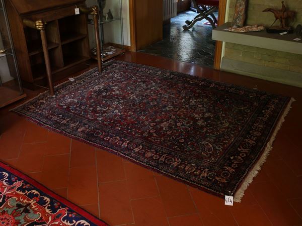 Persian Carpet  - Auction House sale: Art and Design  in "Horto Antico" villa - II - II - Maison Bibelot - Casa d'Aste Firenze - Milano