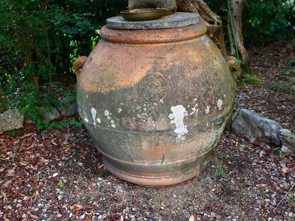 A Terracotta Pot, Impruneta Manufacture