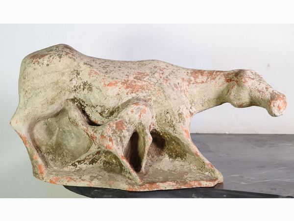 Ugo Guidi : Horse  - Auction House sale: Art and Design in "Horto Antico" villa - III - III - Maison Bibelot - Casa d'Aste Firenze - Milano