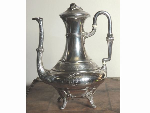 A Silver Coffee Pot