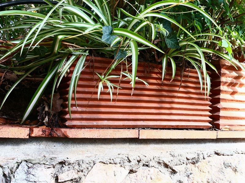 Tre Cassette in Terracotta