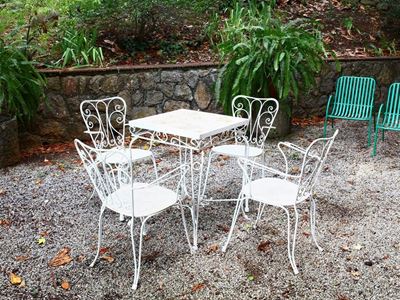 Set da Giardino in Ferro Battuto
