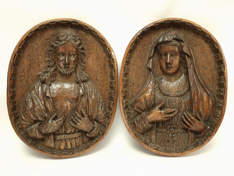 Scuola Tedesca Dell'inizio del XVII Secolo - Madonna e Cristo