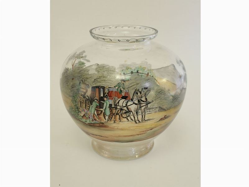 Vaso in Vetro Soffiato