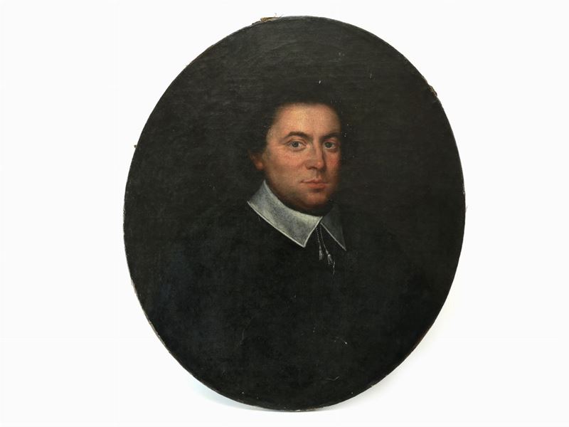 Scuola Francese del XVIII/XIX Secolo - Ritratto Maschile
