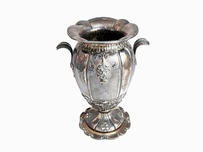 Vaso Biansato in Argento