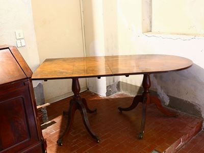 Tavolo da Pranzo Inglese in Mogano
