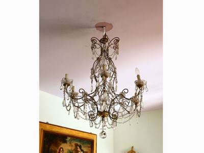 Lampadario in Metallo