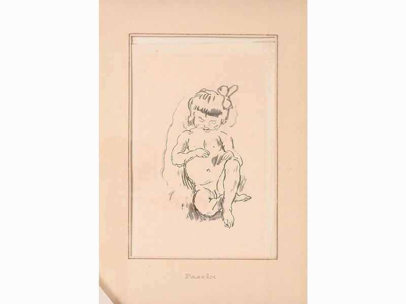Jules Pascin - Ritratto di Bambina