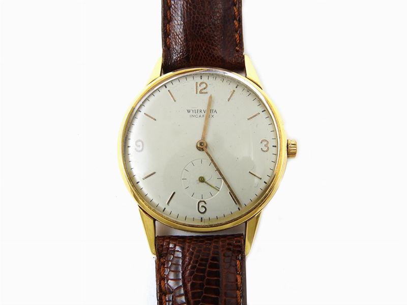 Orologio da Polso Wyler Vetta per Uomo in Oro Giallo