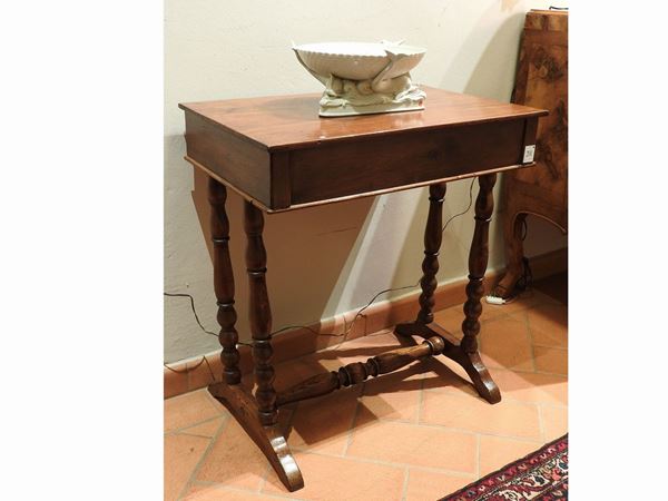 A Walnut Work Table